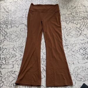 Lululemon Brown Flare Leggings